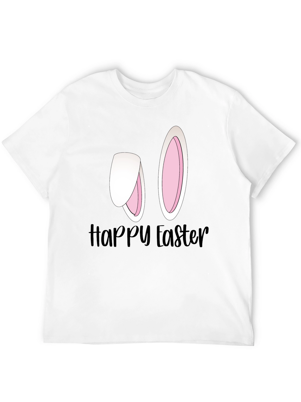 Happy Easter Bunny Ears Graphic Tee