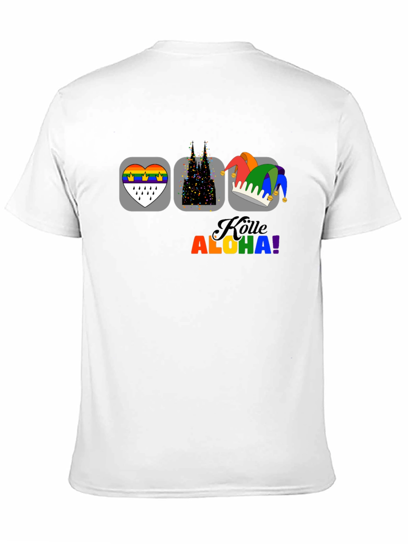 Cologne LGBTQ+ Carnival T-Shirt - Aloha! Black Tee