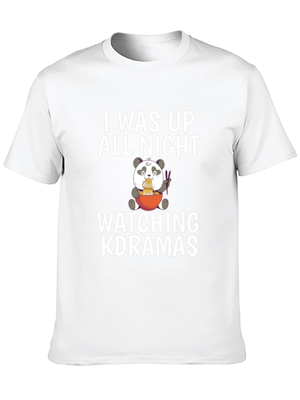 K-Drama All Night Panda Tee