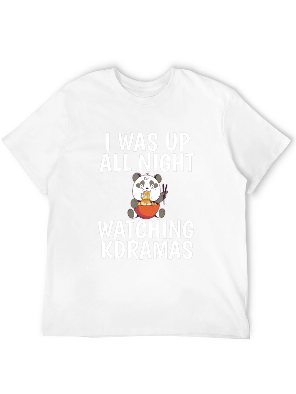 K-Drama All Night Panda Tee