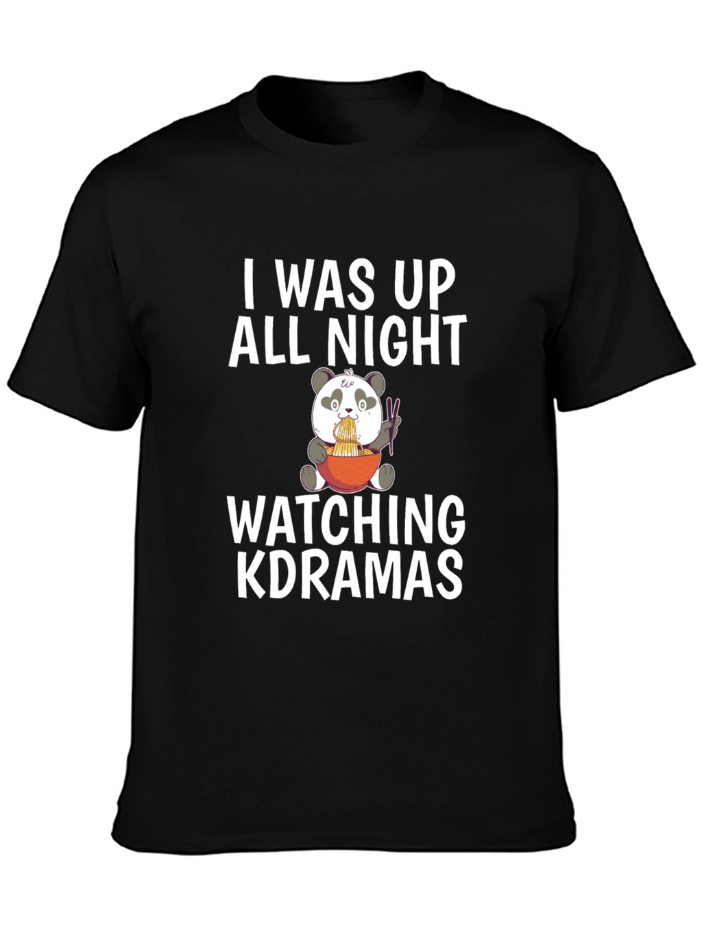 K-Drama All Night Panda Tee