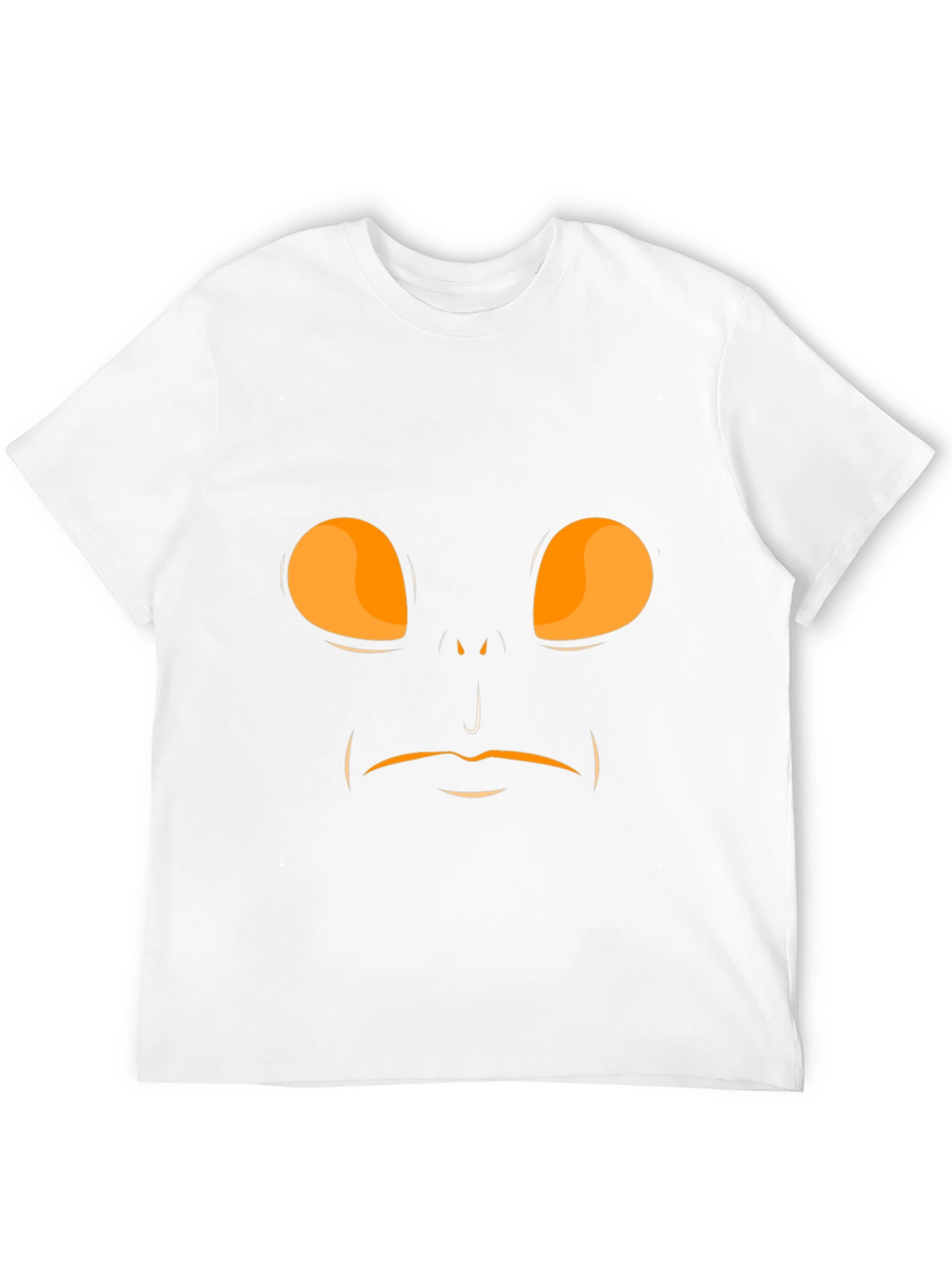 Spooky Face Black T-Shirt
