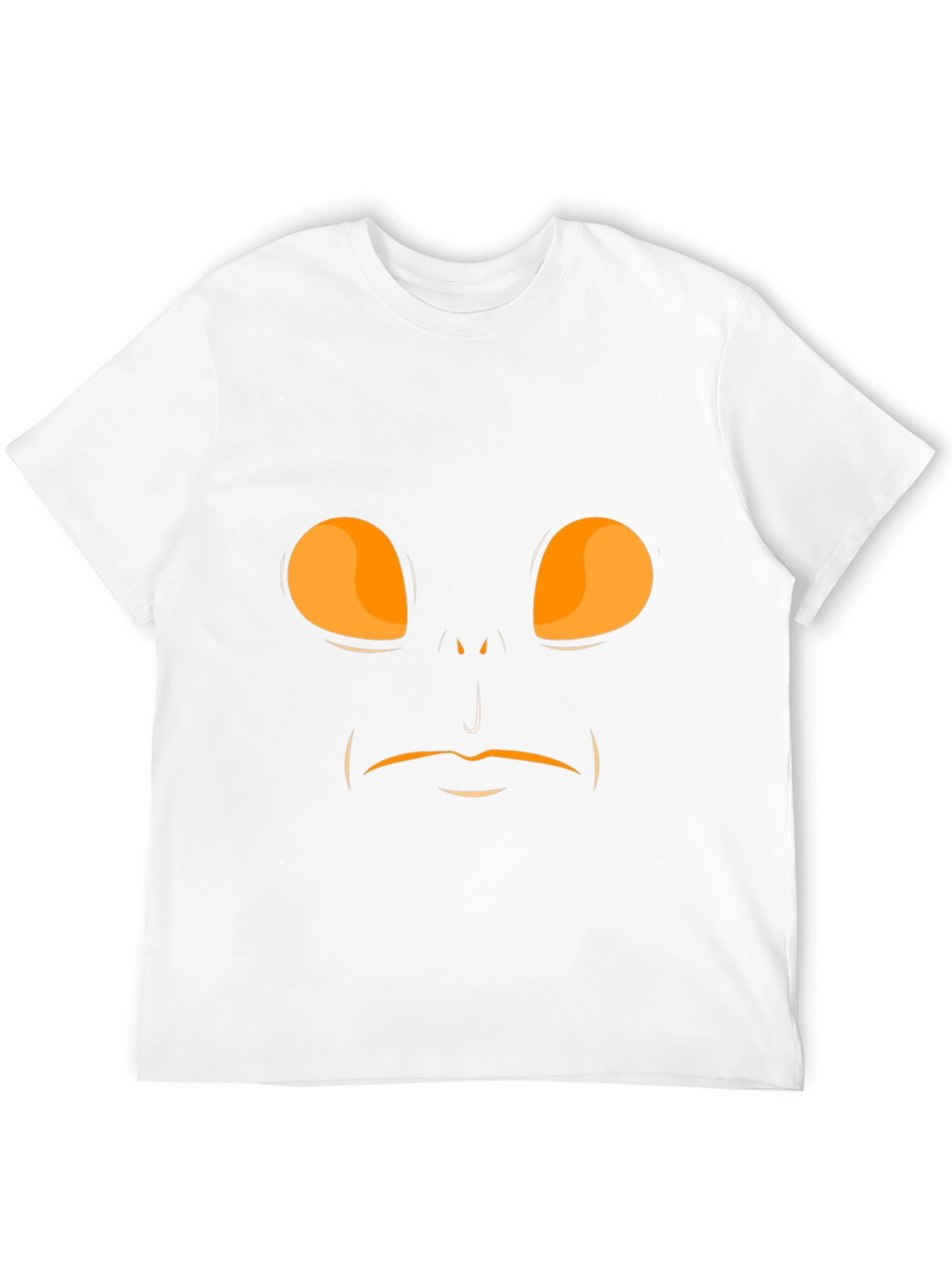 Spooky Face Black T-Shirt