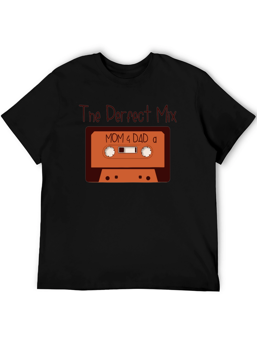 The Perfect Mix: Mom & Dad Cassette Tape T-Shirt