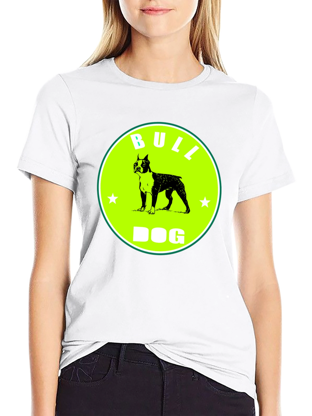 Bull Dog Graphic Tee - Novelty T-Shirt