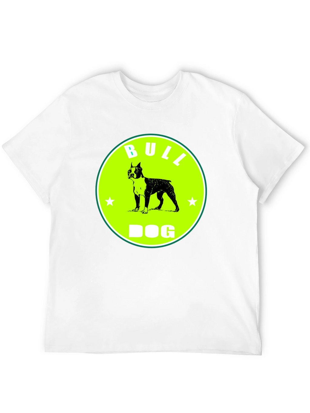 Bull Dog Graphic Tee - Novelty T-Shirt
