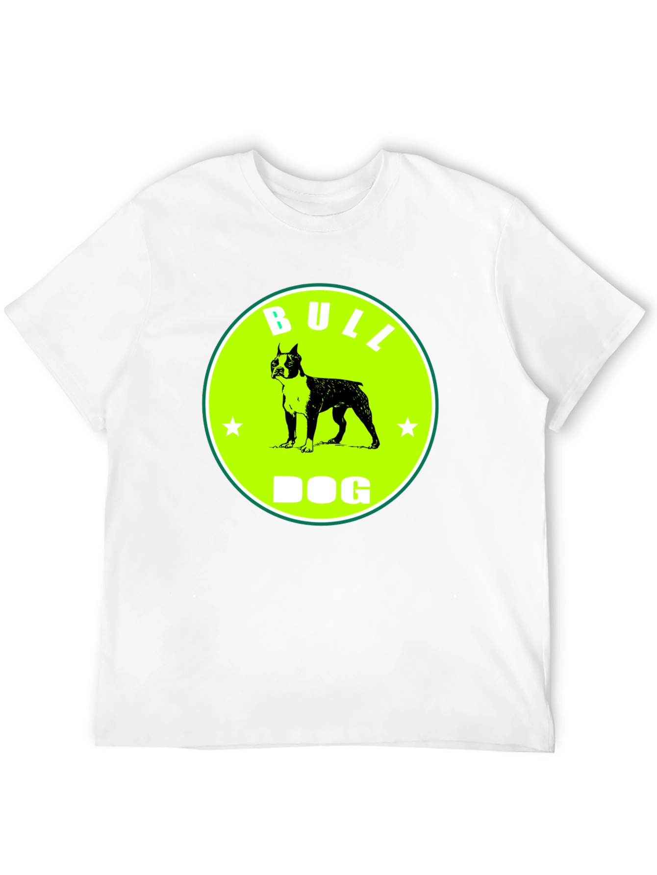 Bull Dog Graphic Tee - Novelty T-Shirt