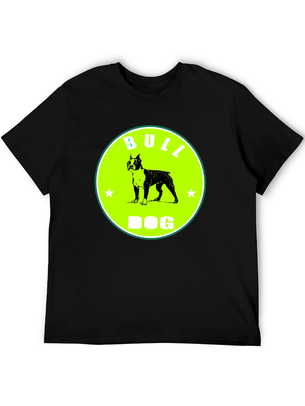 Bull Dog Graphic Tee - Novelty T-Shirt