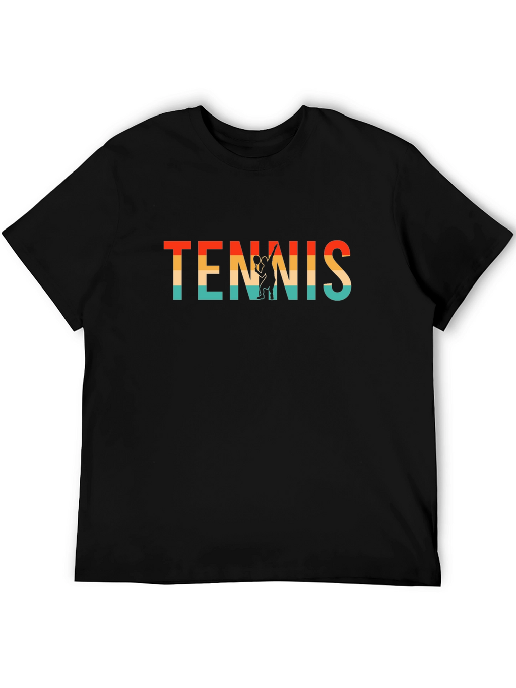 Retro Tennis Graphic Tee - Stylish Sportswear
