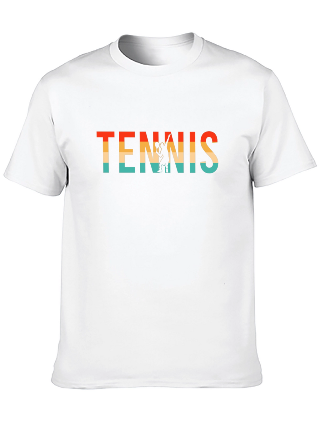 Retro Tennis Graphic Tee - Stylish Sportswear