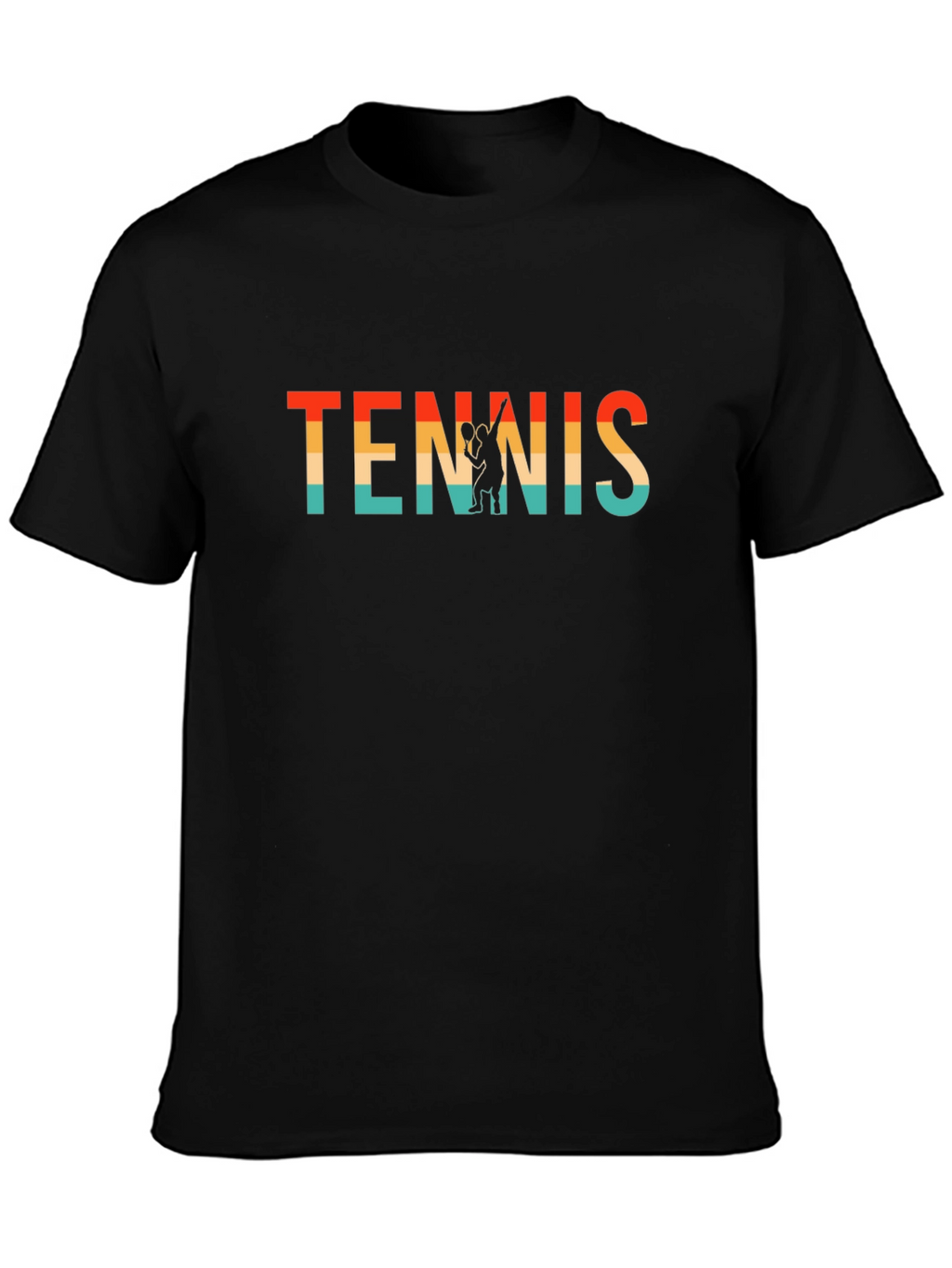 Retro Tennis Graphic Tee - Stylish Sportswear