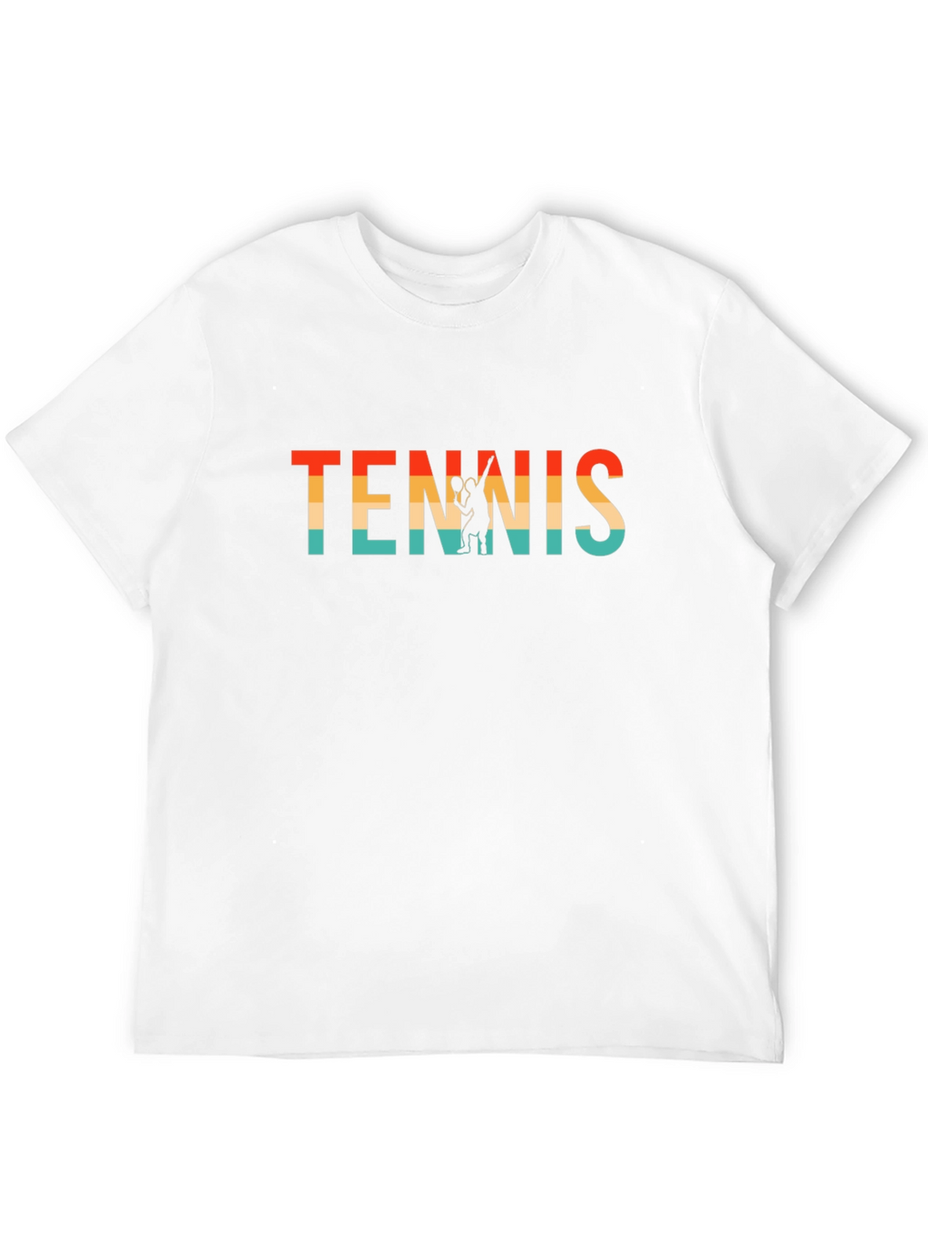 Retro Tennis Graphic Tee - Stylish Sportswear