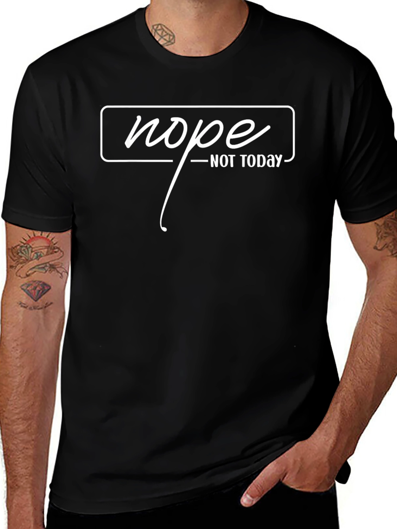 Nope Not Today Graphic T-Shirt