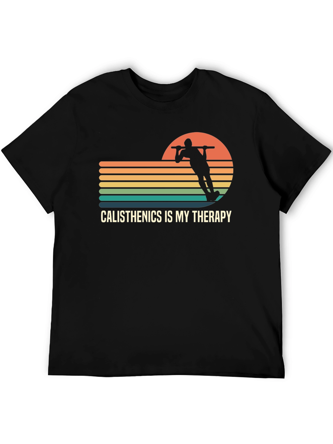 Calisthenics Therapy T-Shirt - Retro Workout Tee