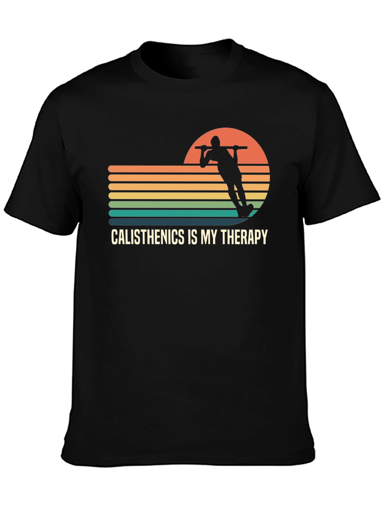 Calisthenics Therapy T-Shirt - Retro Workout Tee
