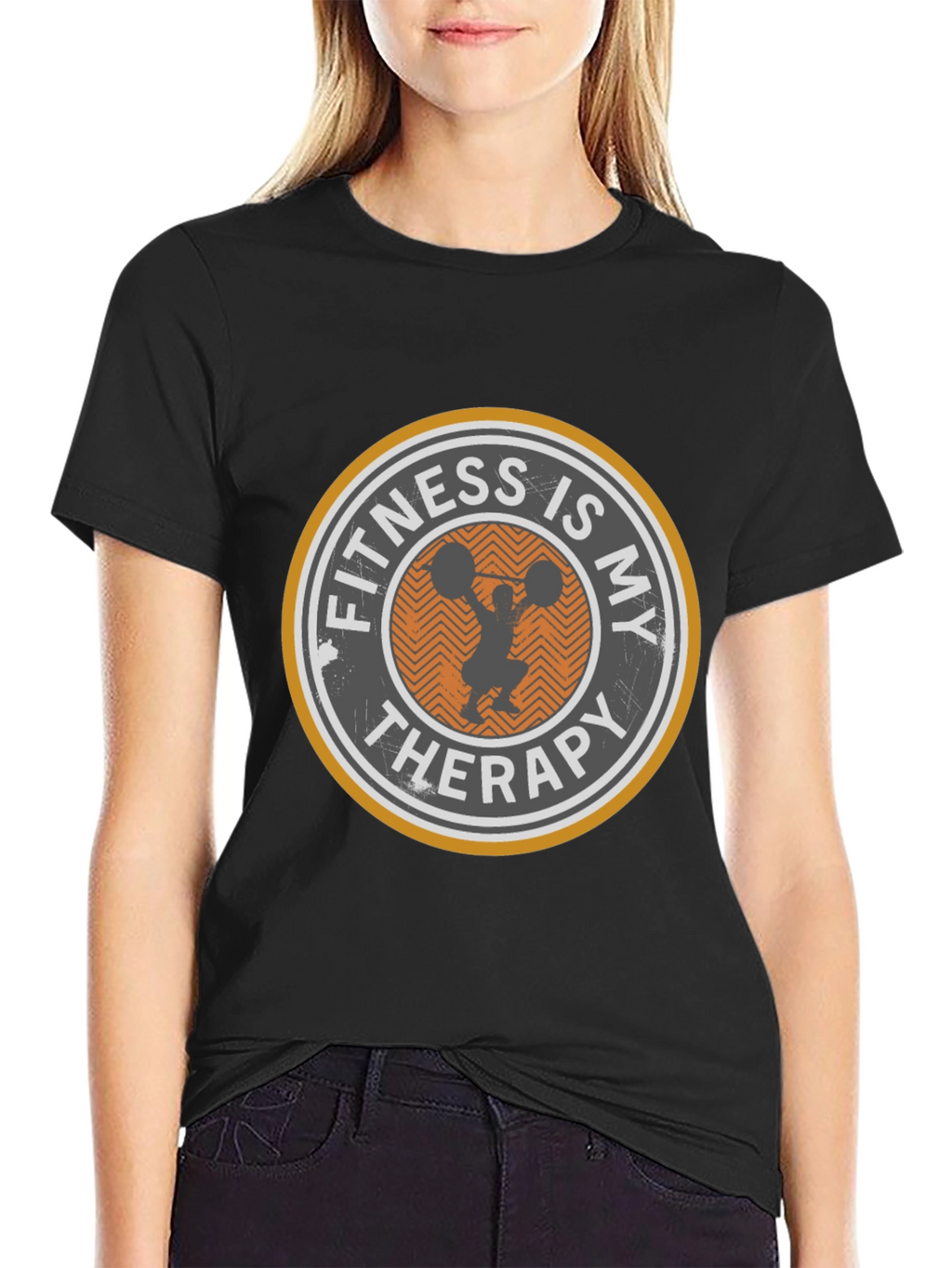 Fitness Is My Therapy T-Shirt