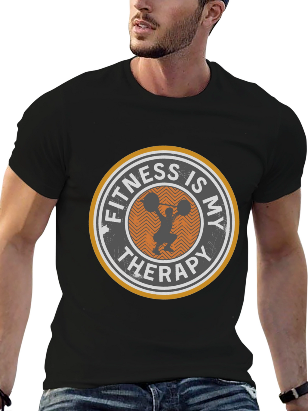 Fitness Is My Therapy T-Shirt