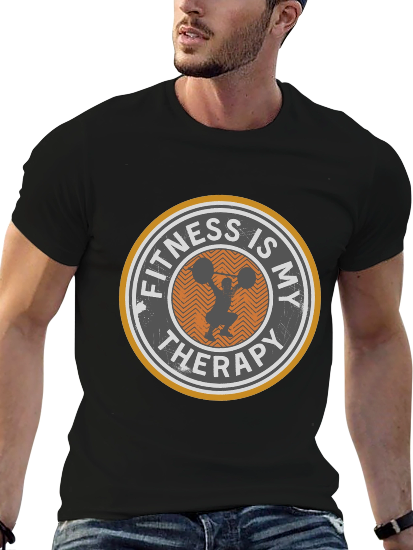 Fitness Is My Therapy T-Shirt