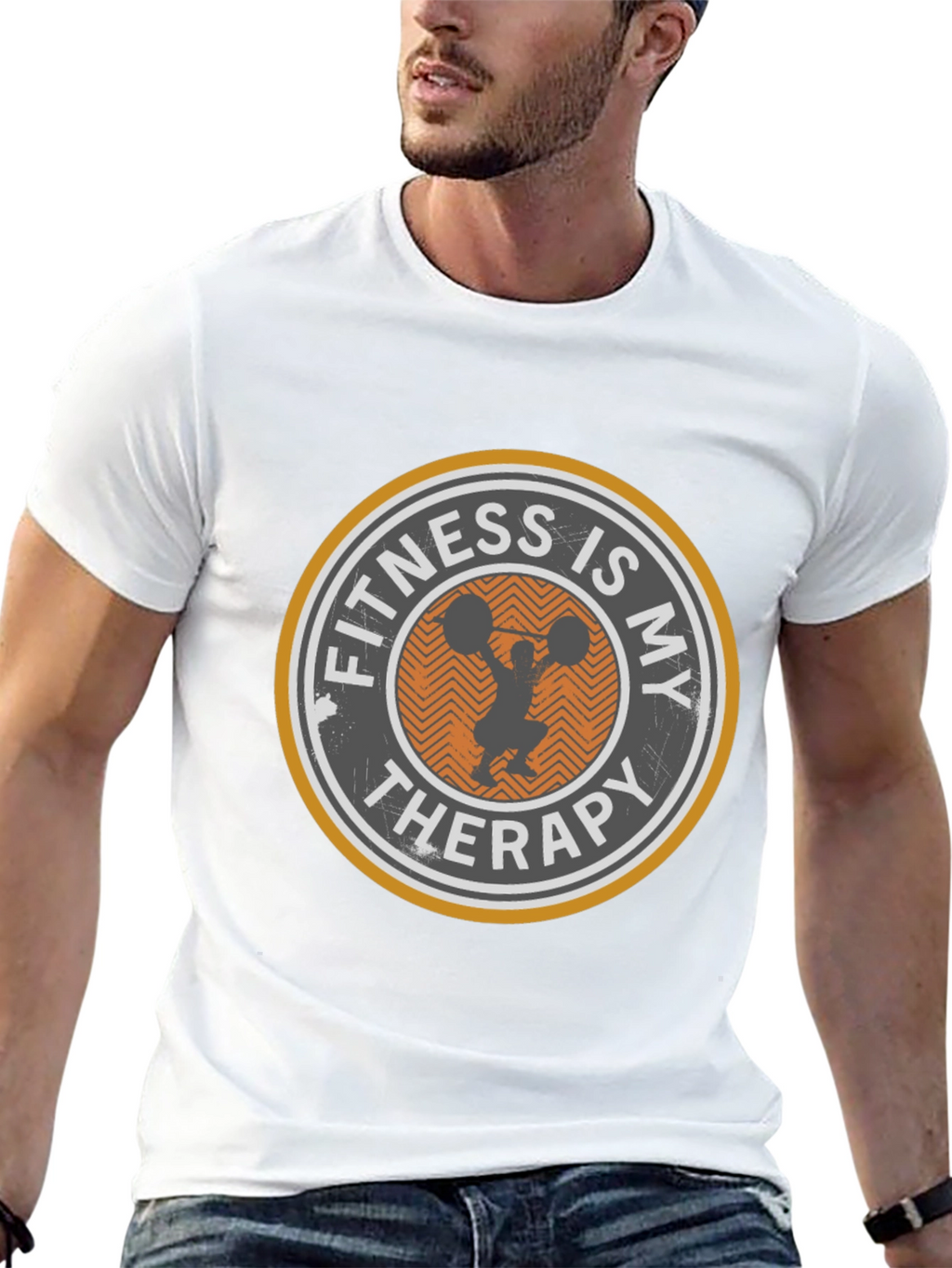 Fitness Is My Therapy T-Shirt