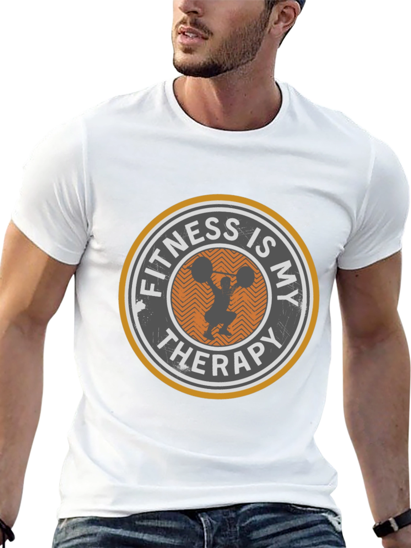 Fitness Is My Therapy T-Shirt