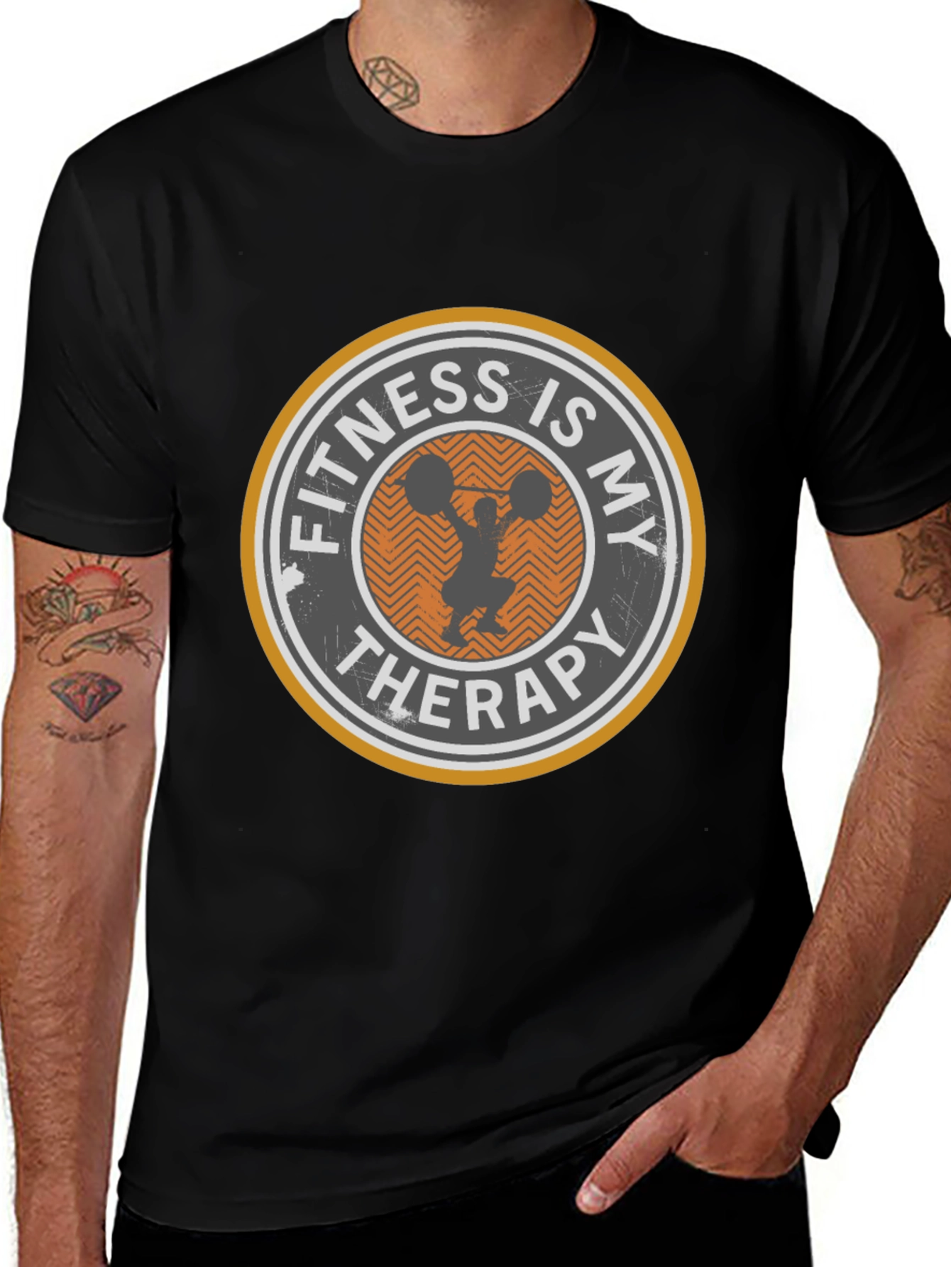 Fitness Is My Therapy T-Shirt