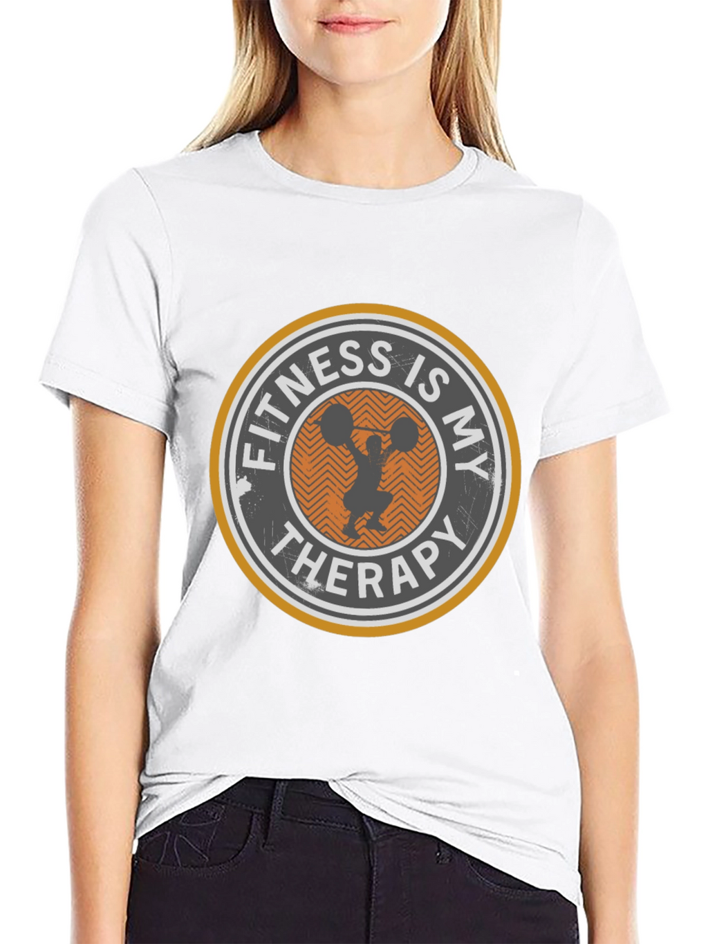 Fitness Is My Therapy T-Shirt