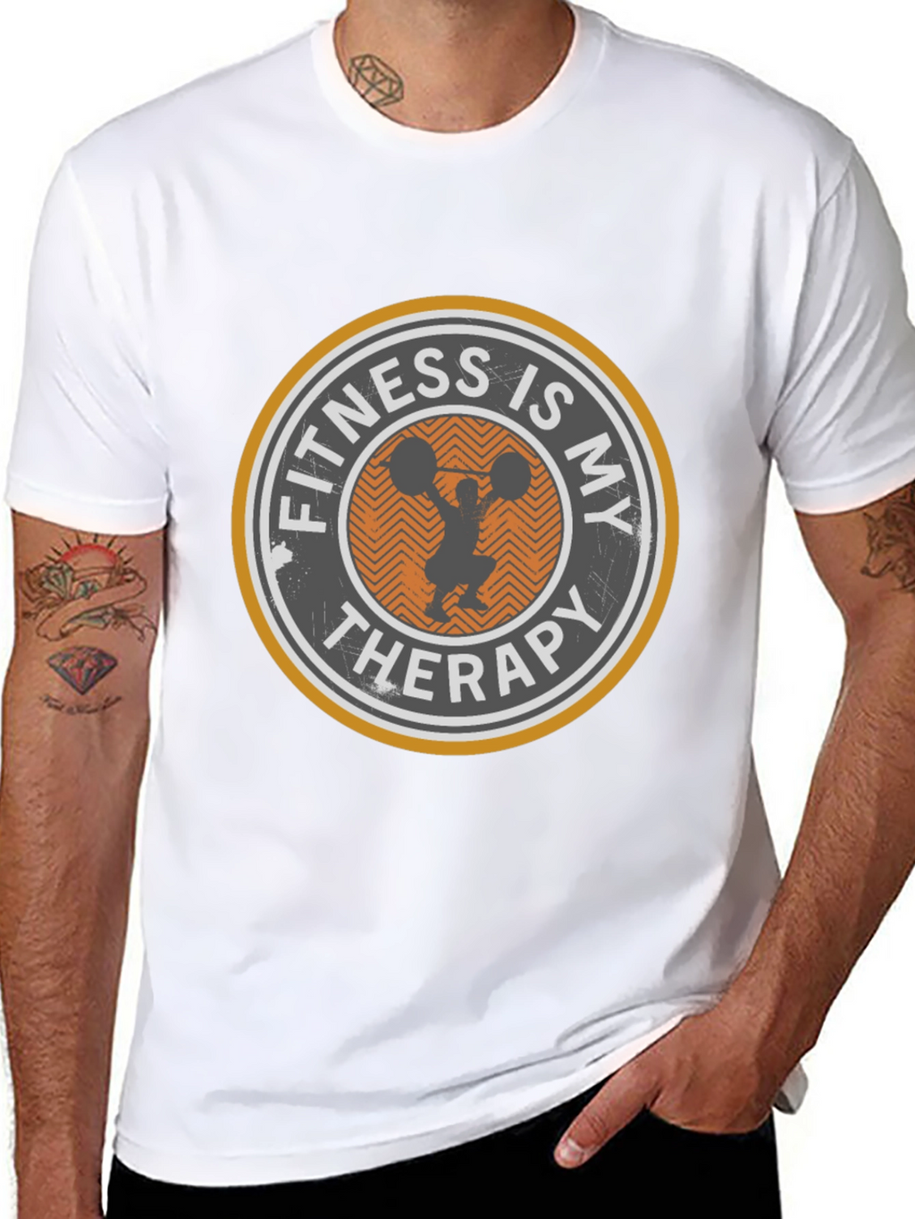 Fitness Is My Therapy T-Shirt