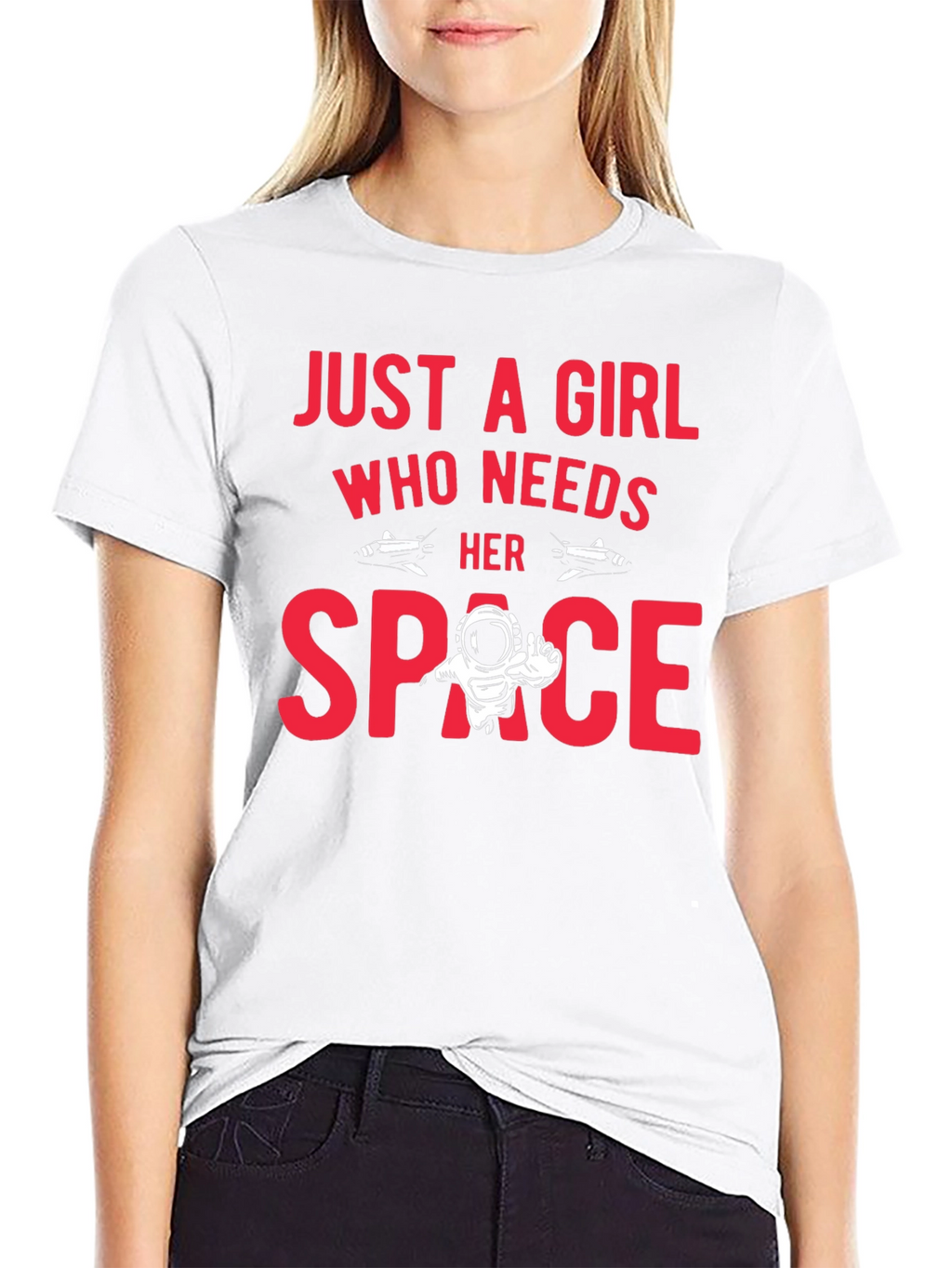 Just A Girl Who Needs Her Space T-Shirt