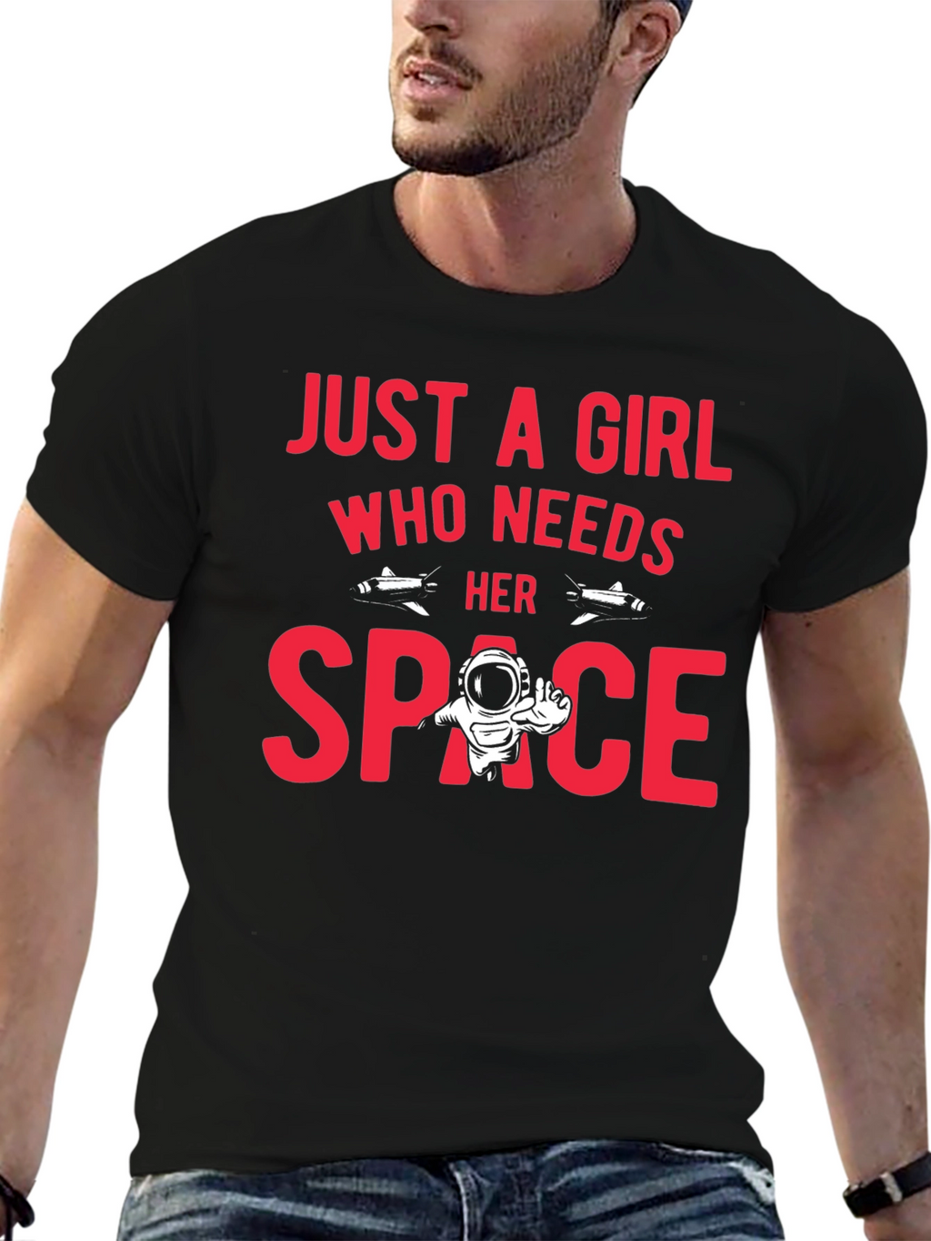 Just A Girl Who Needs Her Space T-Shirt