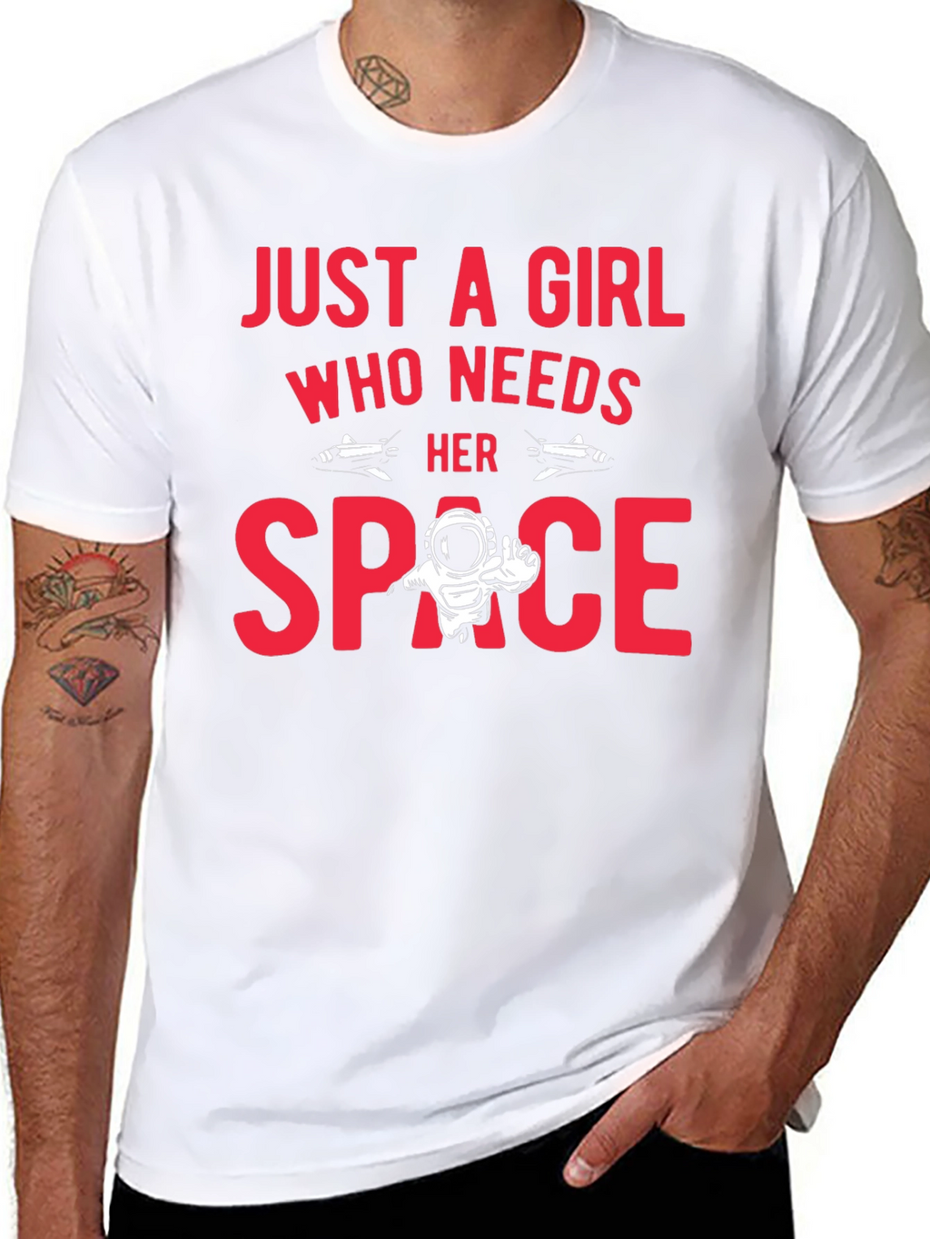 Just A Girl Who Needs Her Space T-Shirt