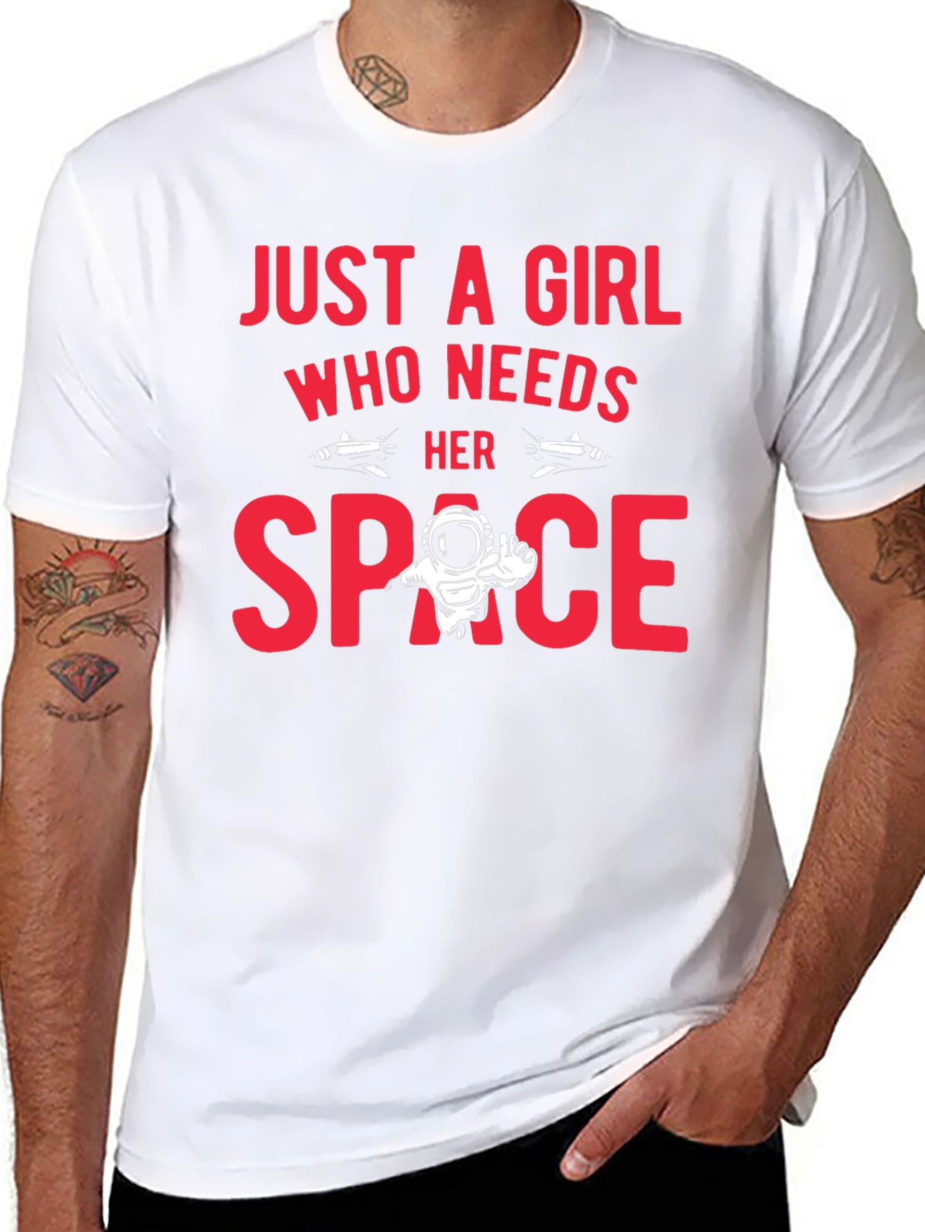 Just A Girl Who Needs Her Space T-Shirt