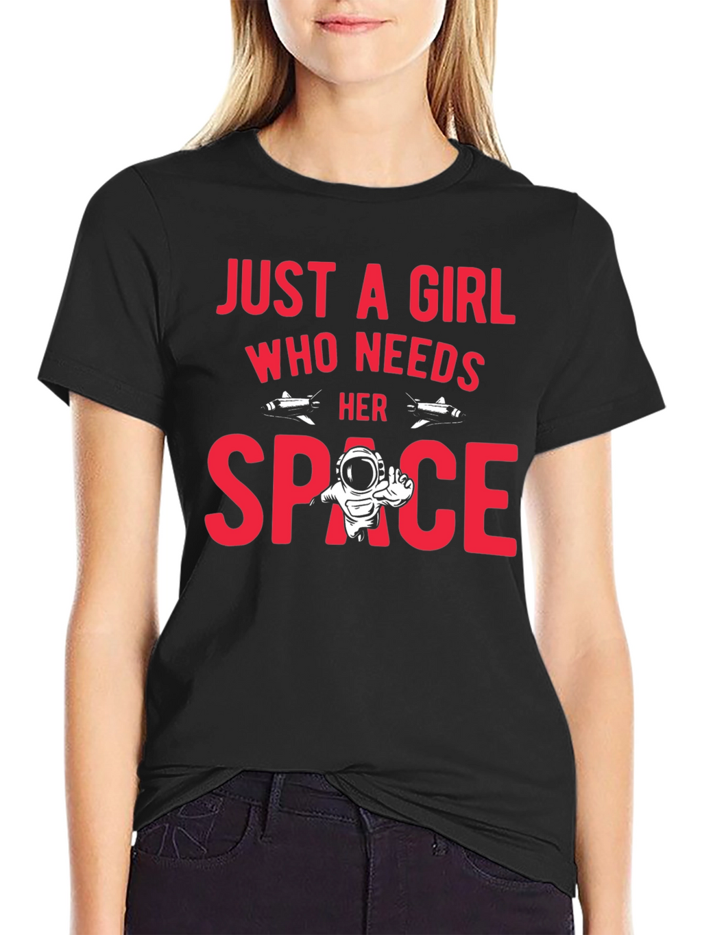 Just A Girl Who Needs Her Space T-Shirt