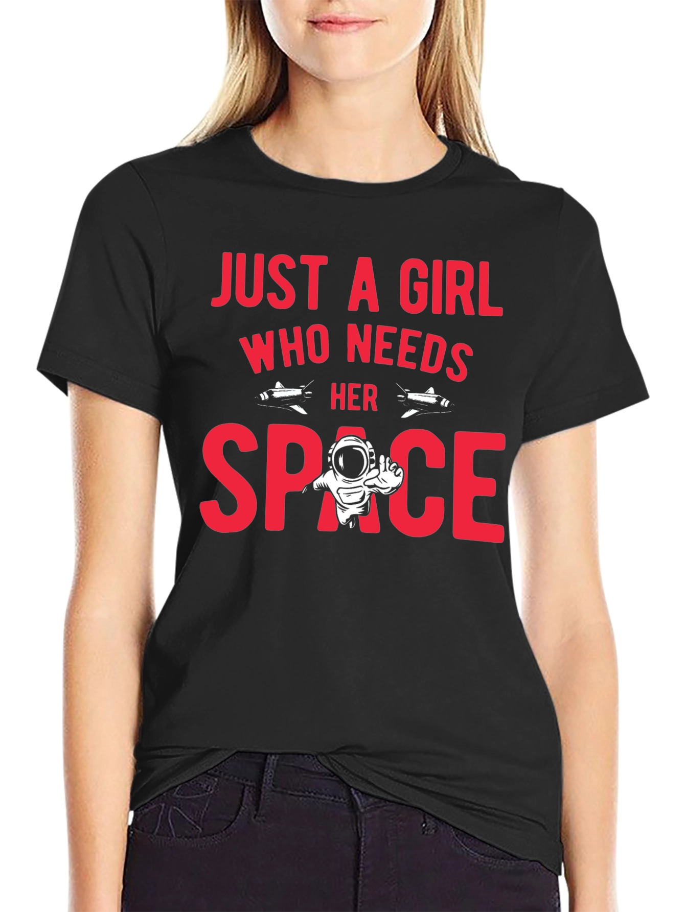 Just A Girl Who Needs Her Space T-Shirt