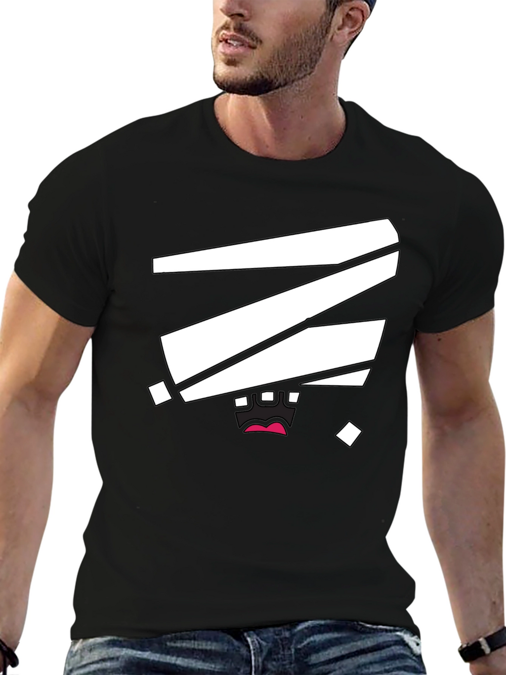 Abstract Graphic T-Shirt