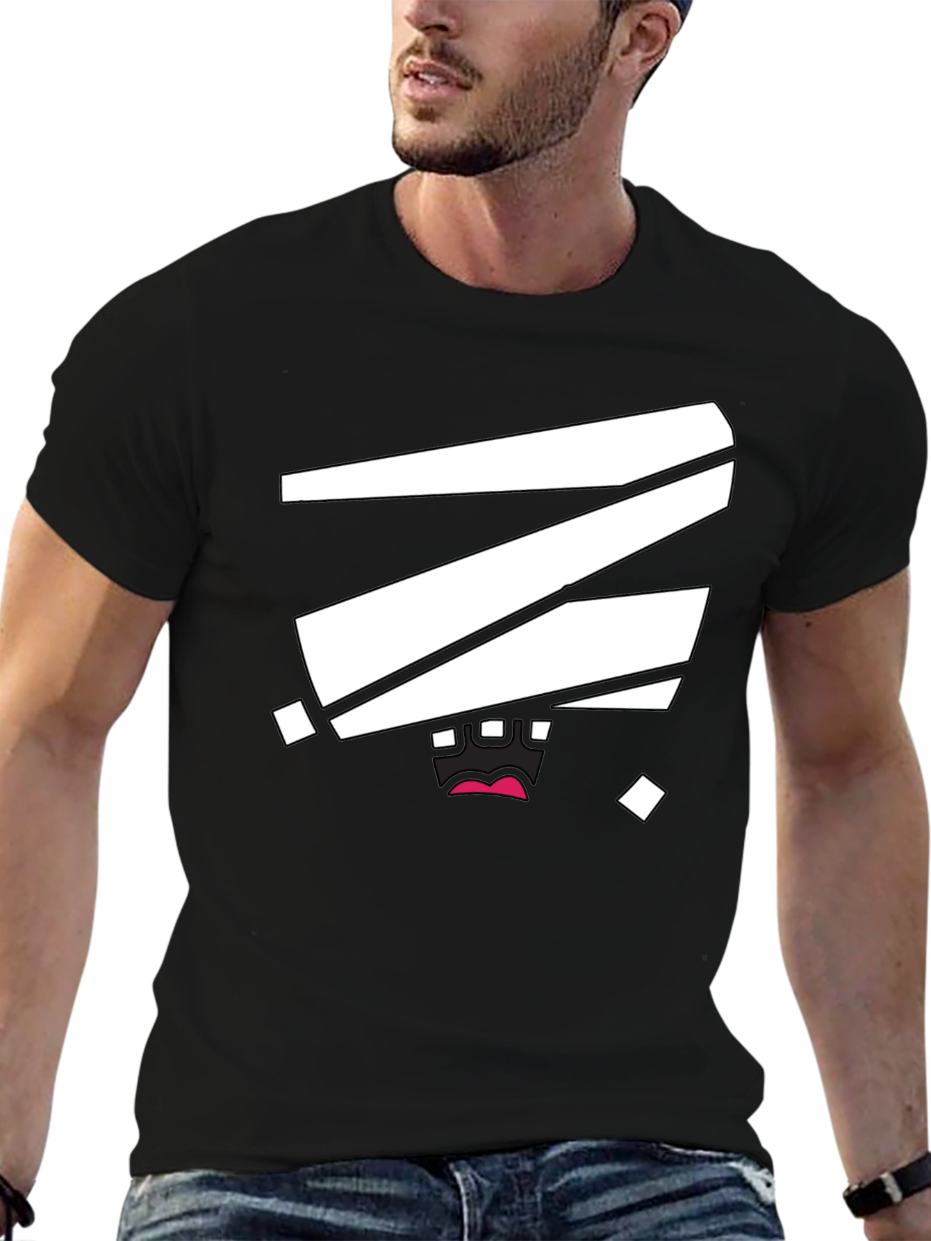 Abstract Graphic T-Shirt