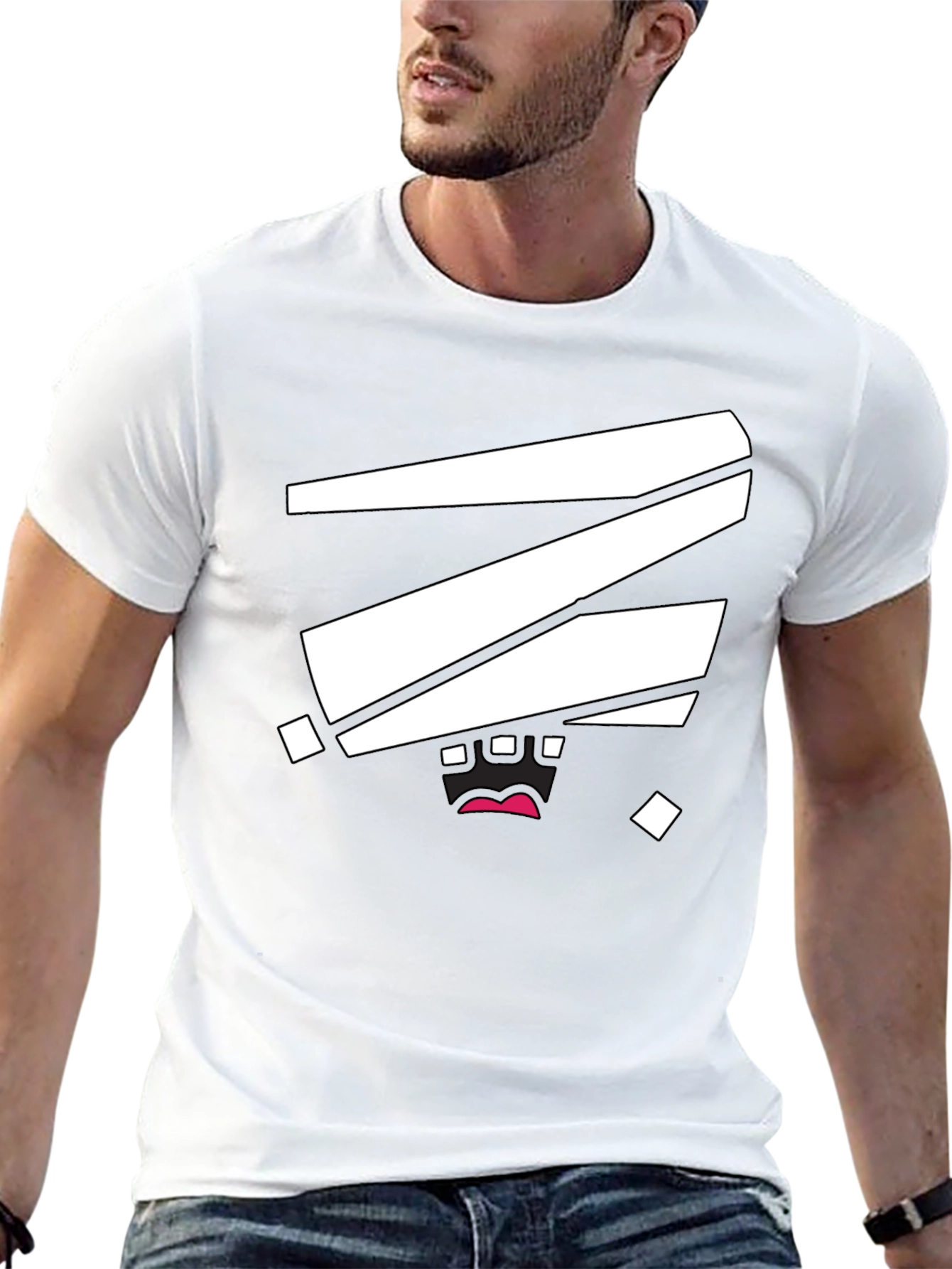Abstract Graphic T-Shirt
