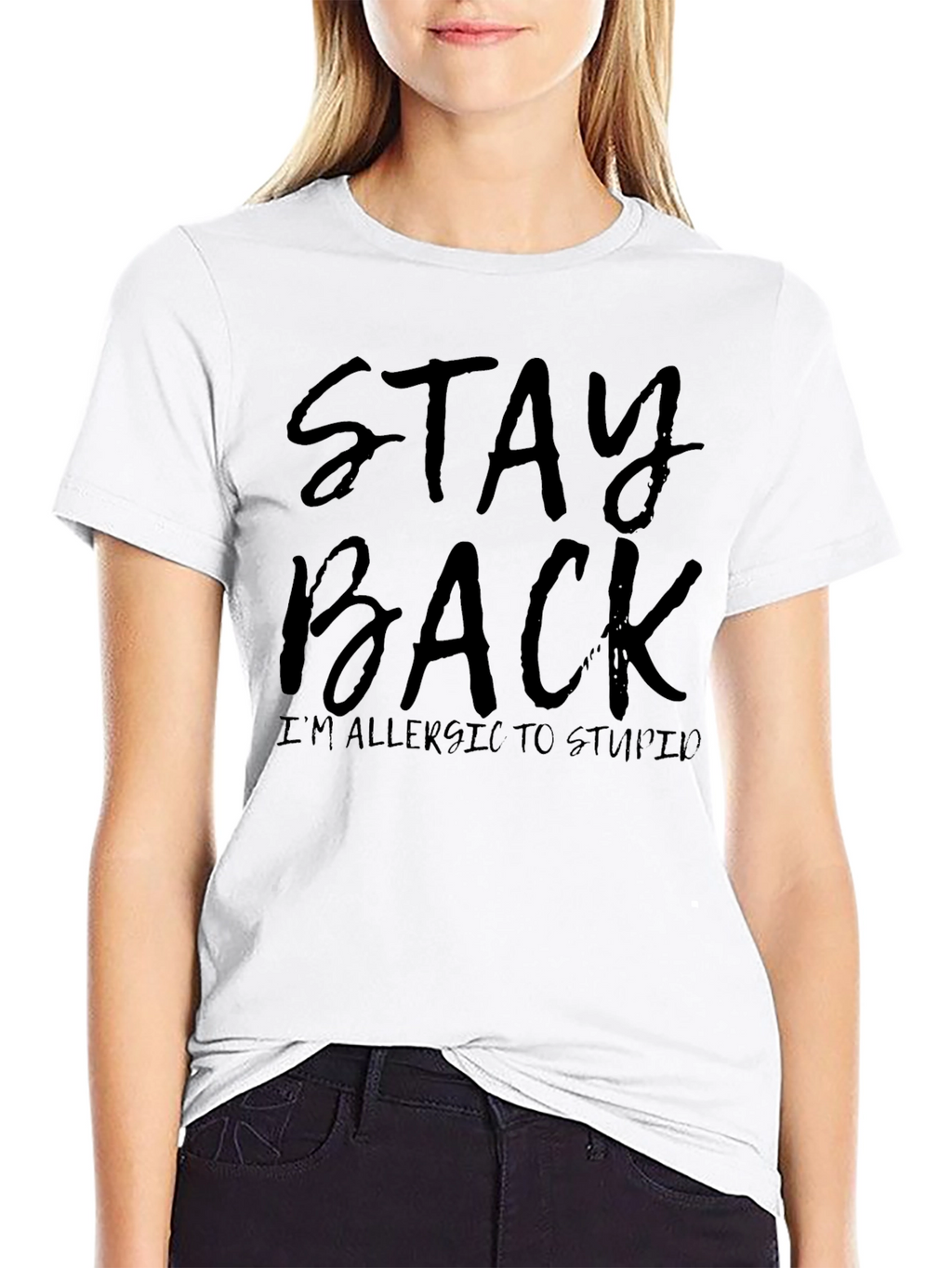 Stay Back Sarcastic Graphic Tee