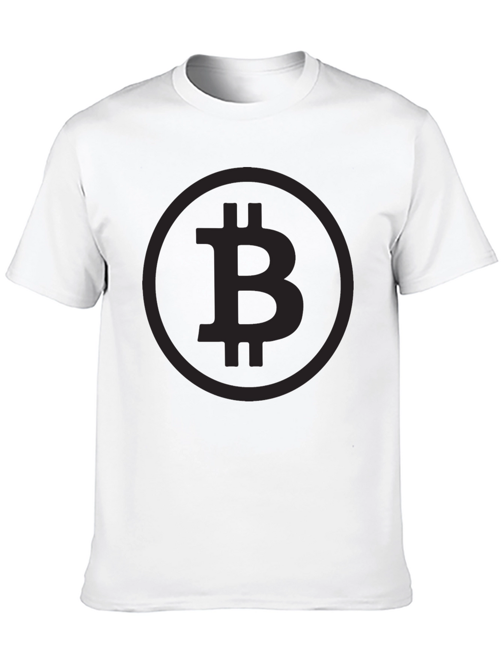 Bitcoin Black Tee - Crypto Fashion