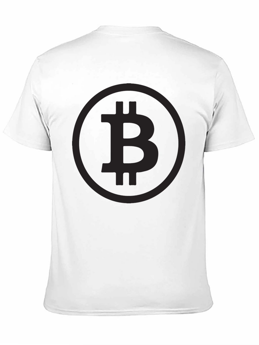 Bitcoin Black Tee - Crypto Fashion