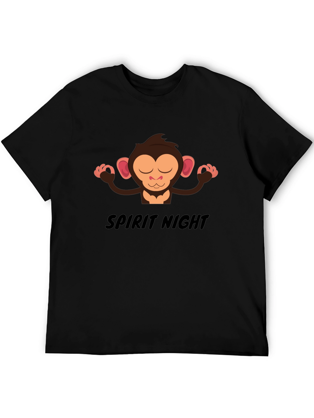 Zen Monkey Spirit Night T-Shirt