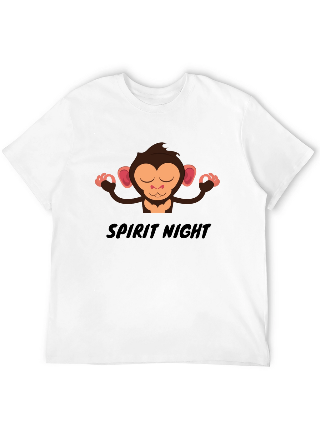 Zen Monkey Spirit Night T-Shirt