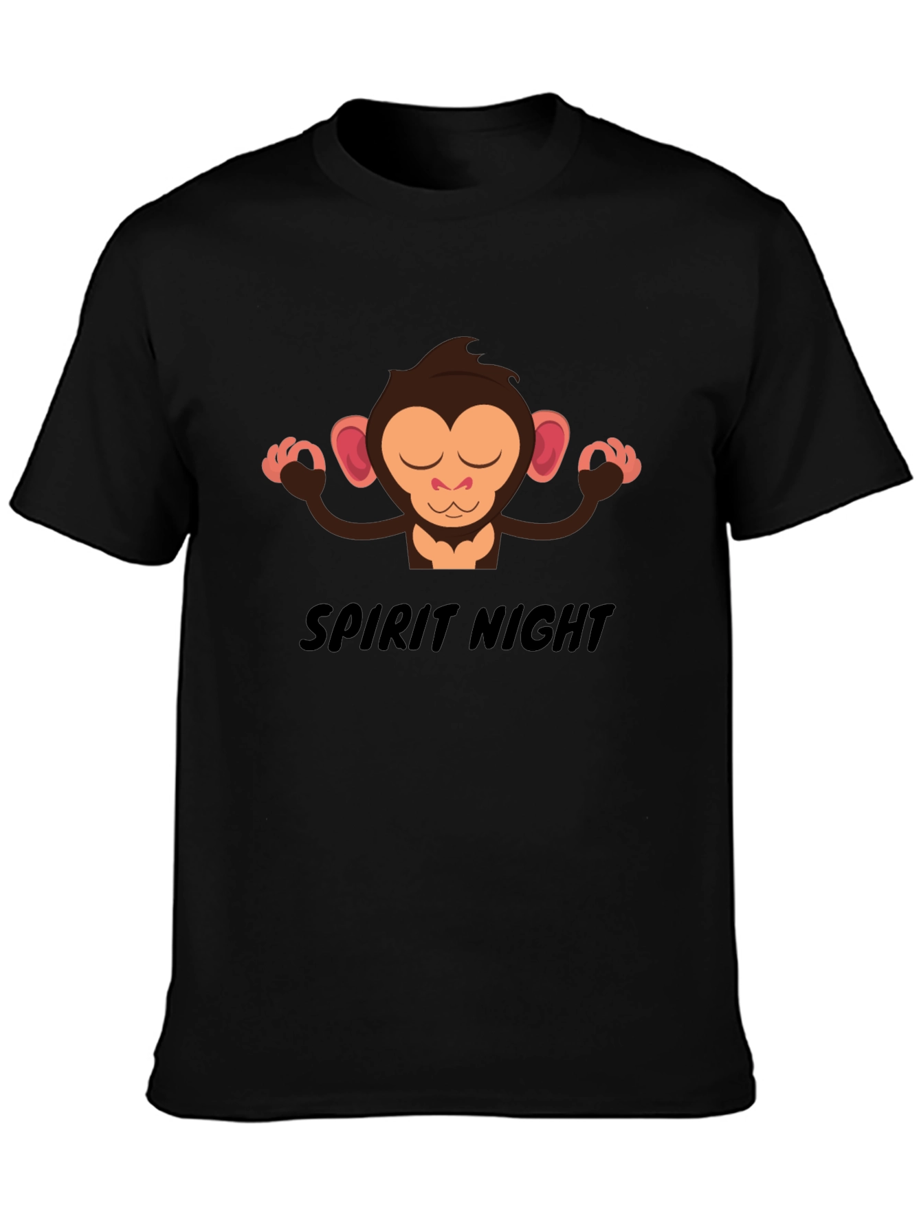 Zen Monkey Spirit Night T-Shirt