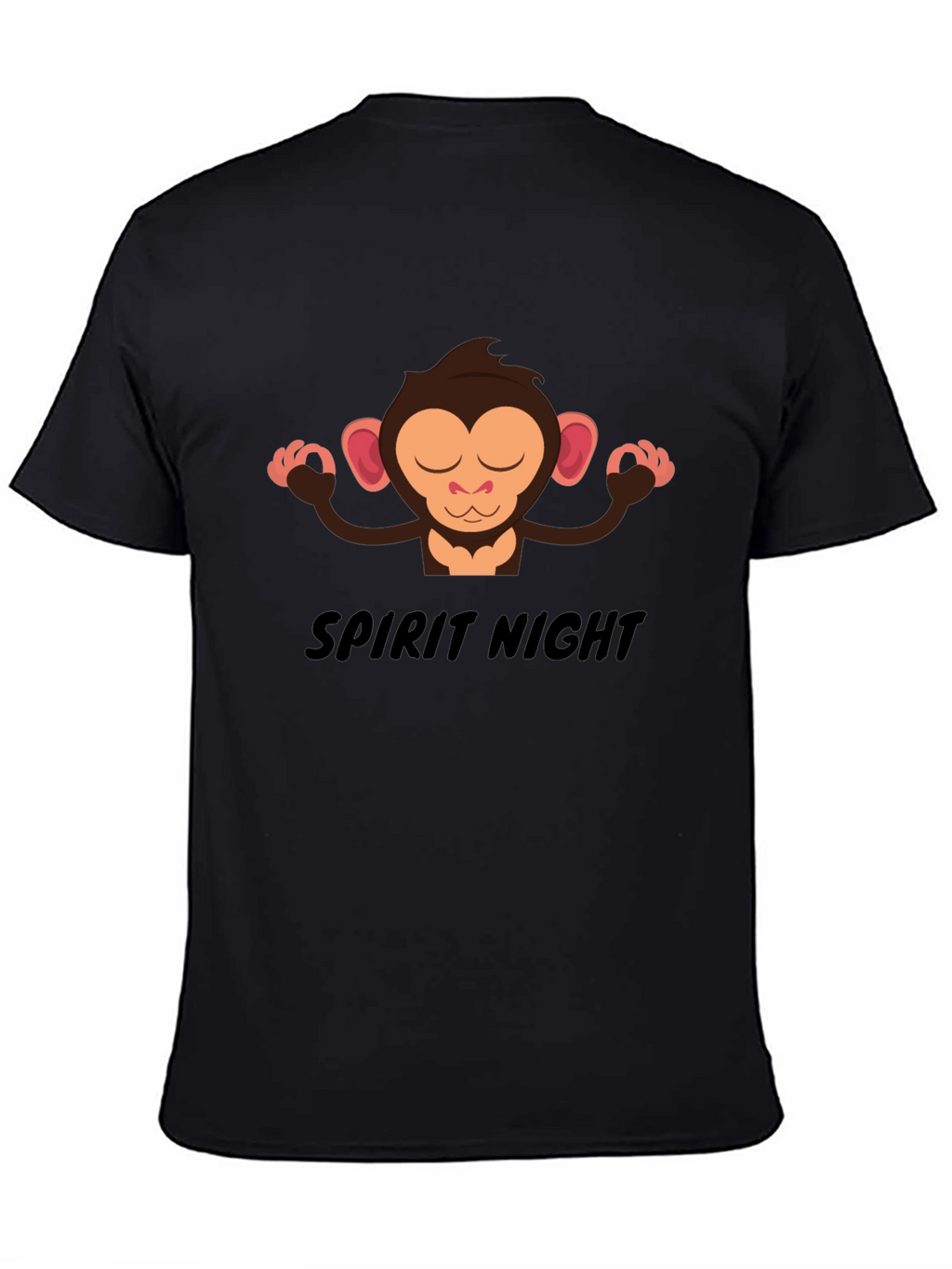 Zen Monkey Spirit Night T-Shirt