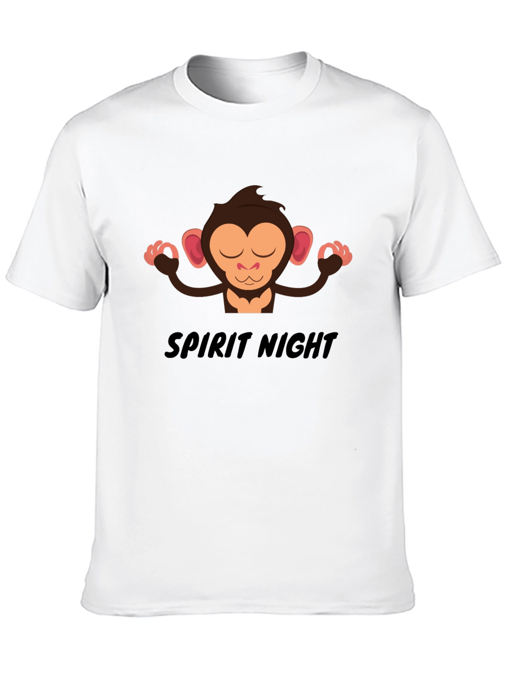 Zen Monkey Spirit Night T-Shirt