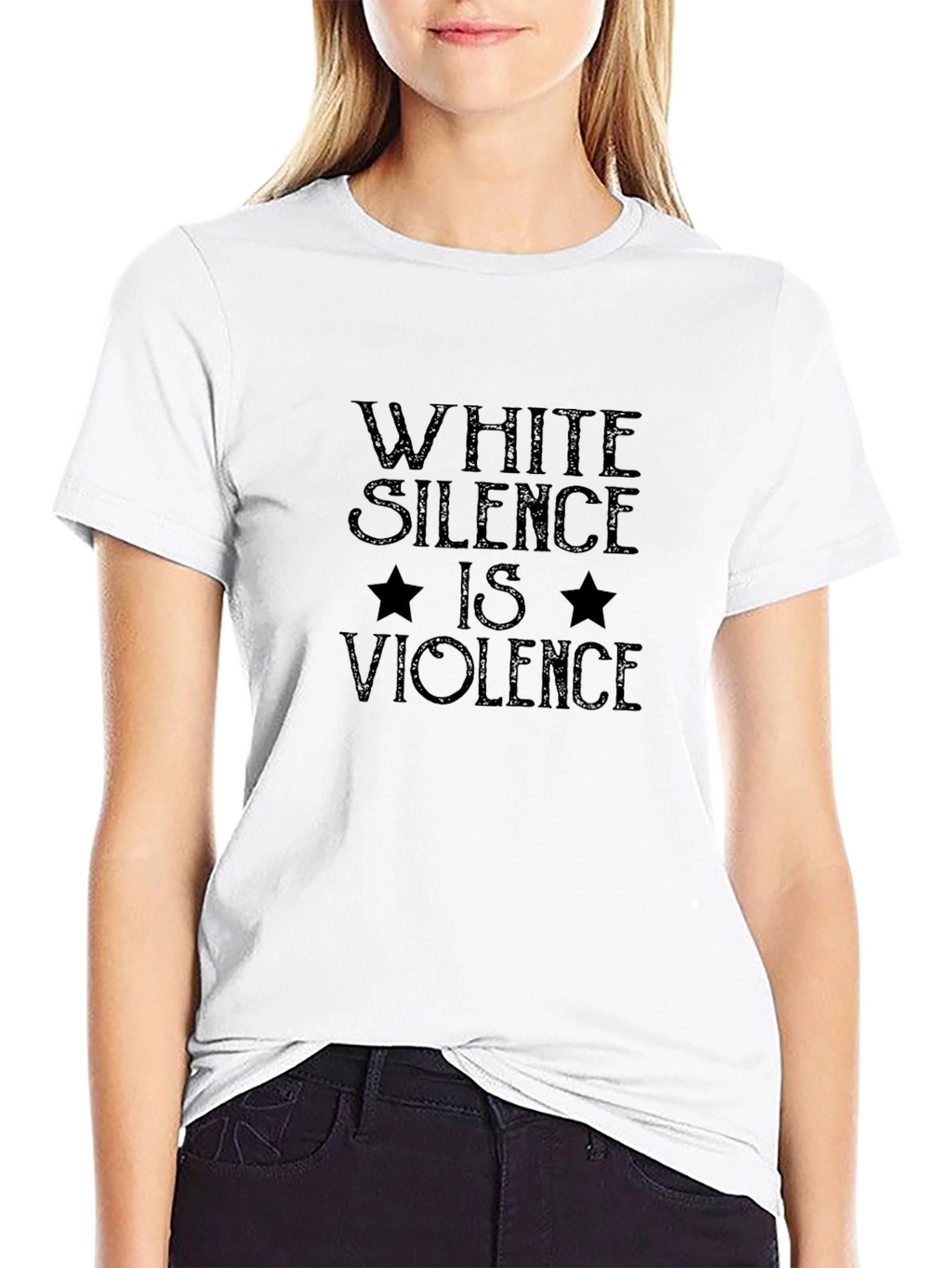 White Silence is Violence Graphic Tee