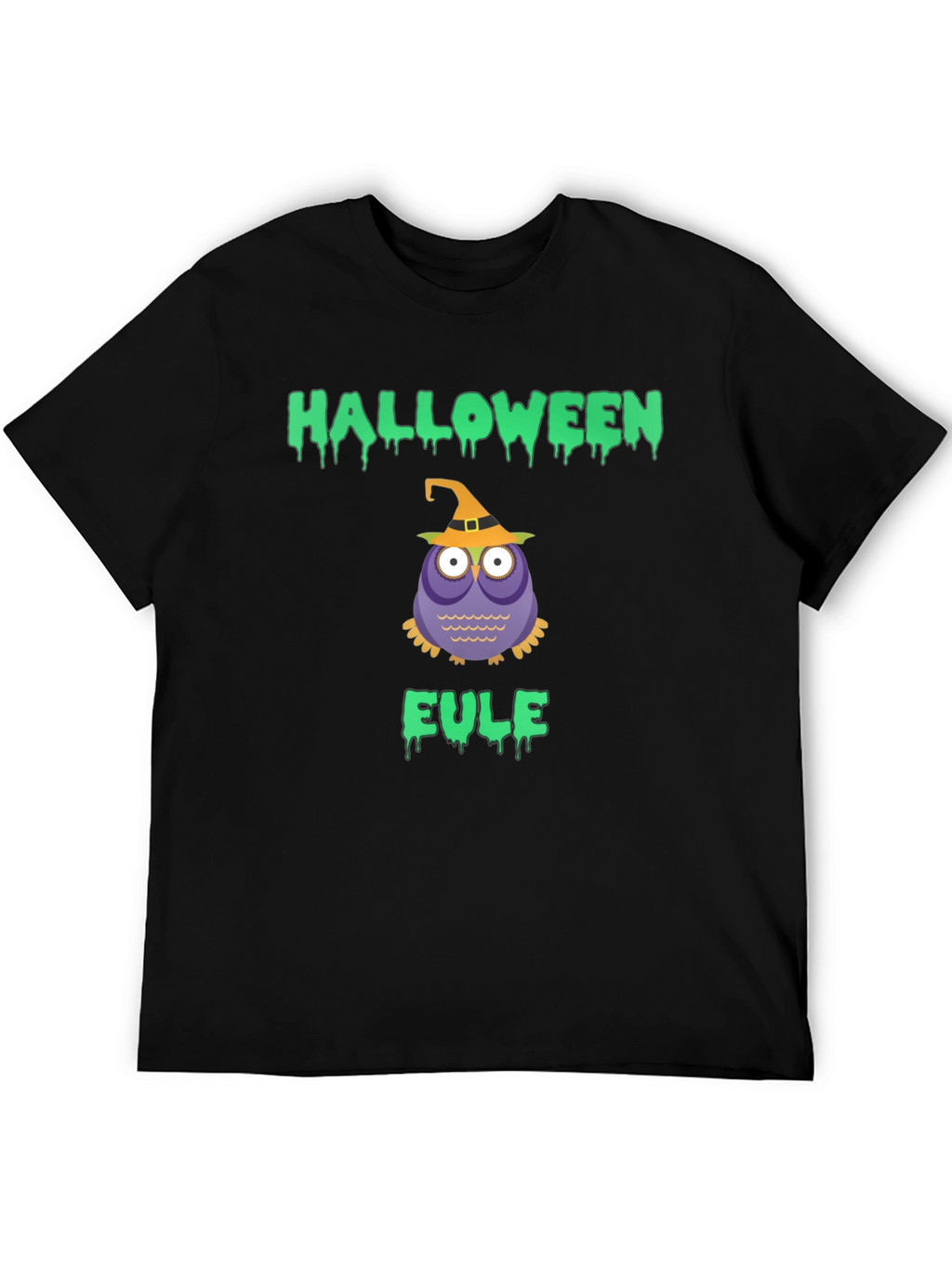 Halloween Owl T-Shirt - Eule Witch Tee