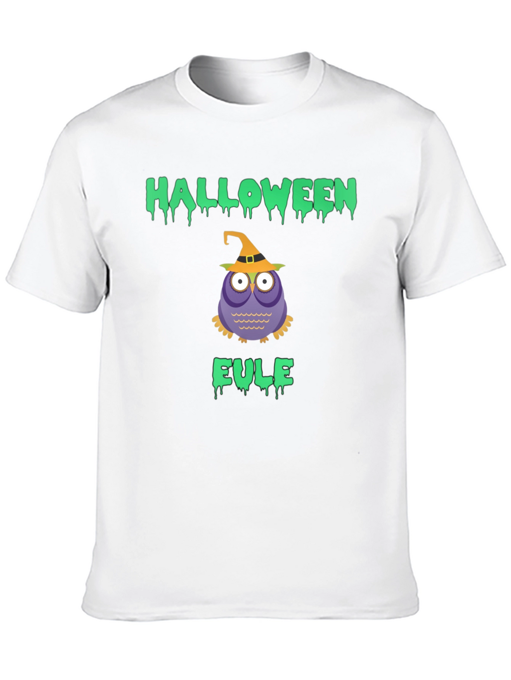 Halloween Owl T-Shirt - Eule Witch Tee