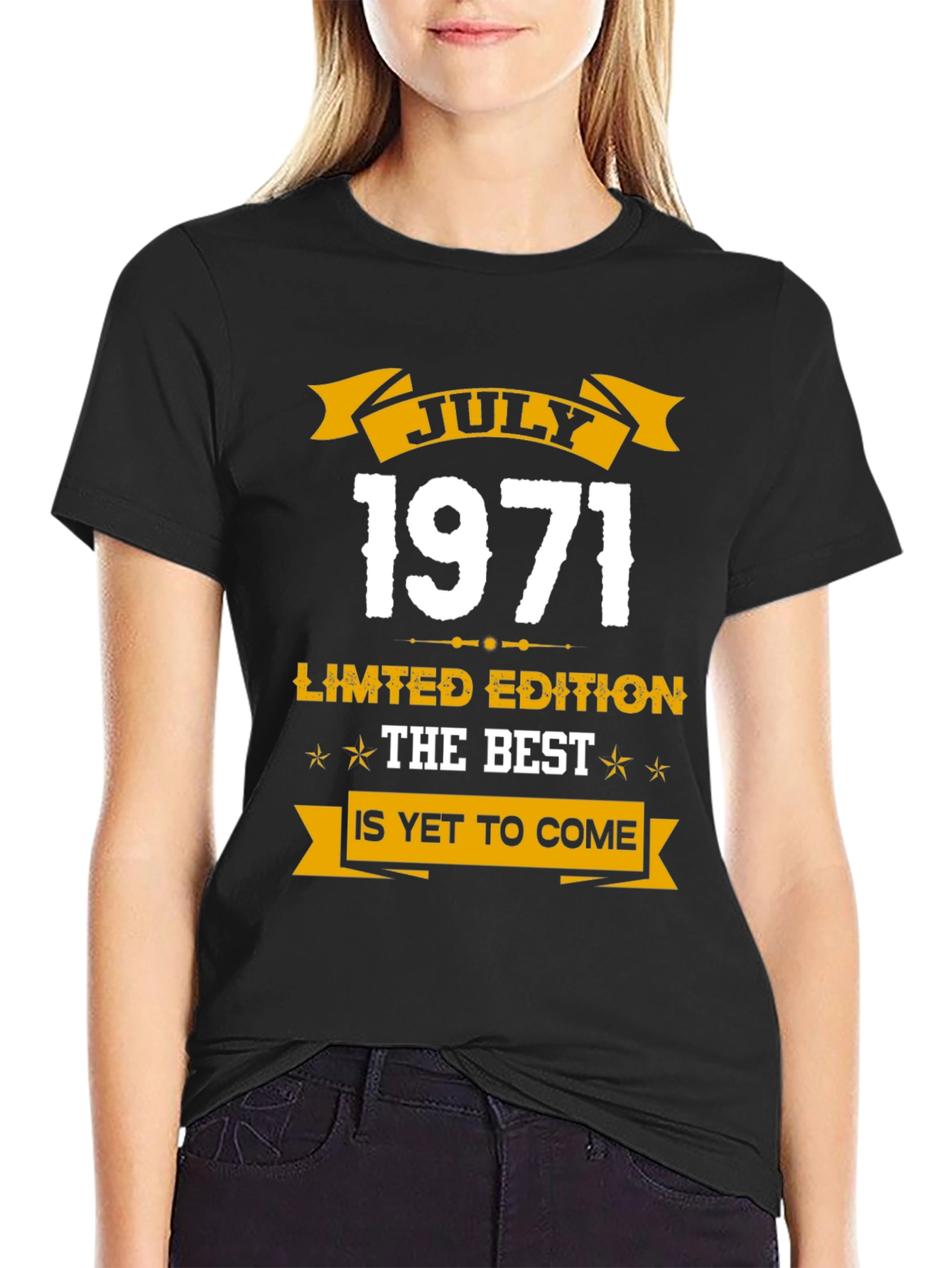 July 1971 Limited Edition Best Yet to Come Black T-Shirt