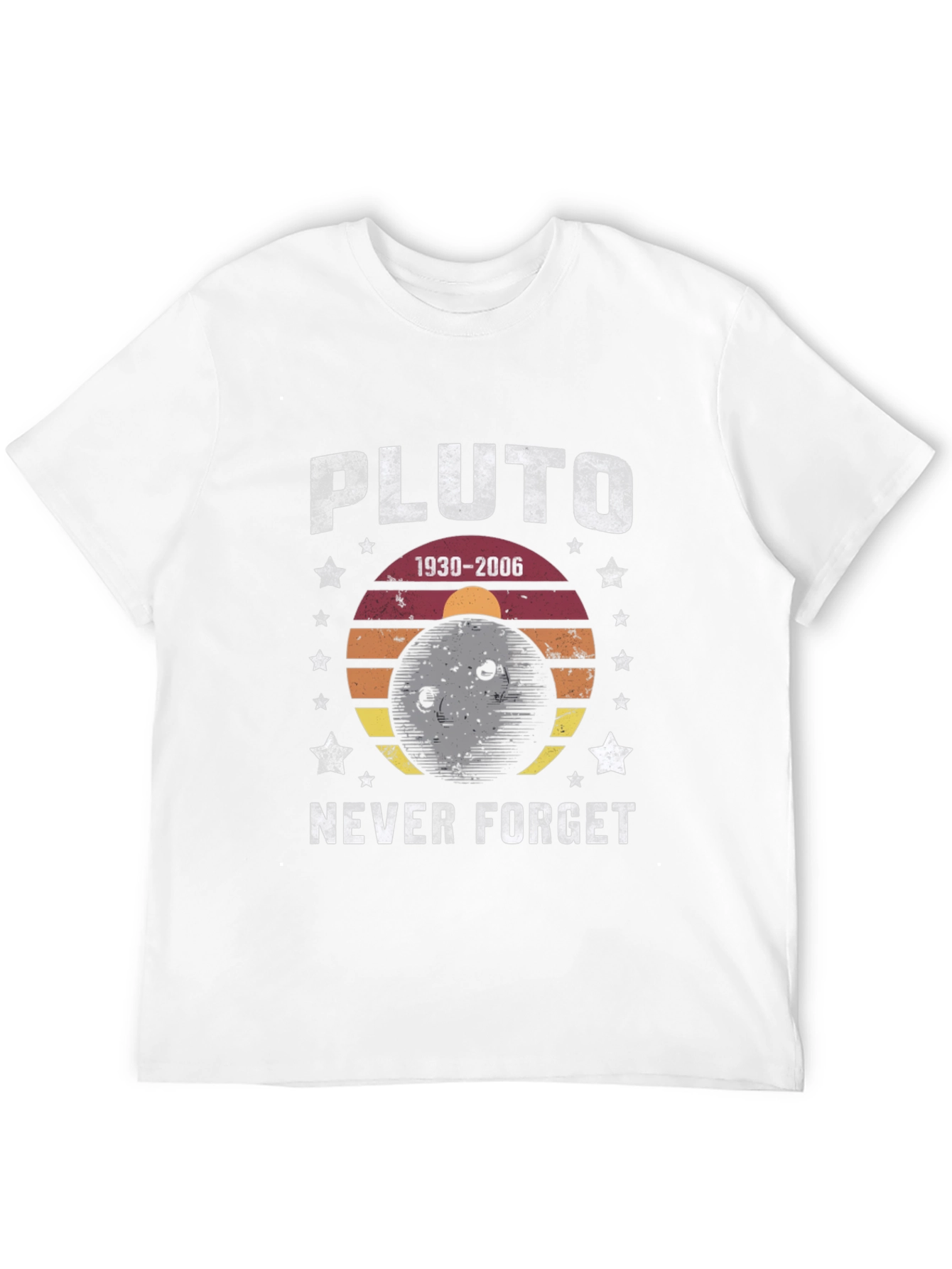 Pluto Never Forget Graphic Tee