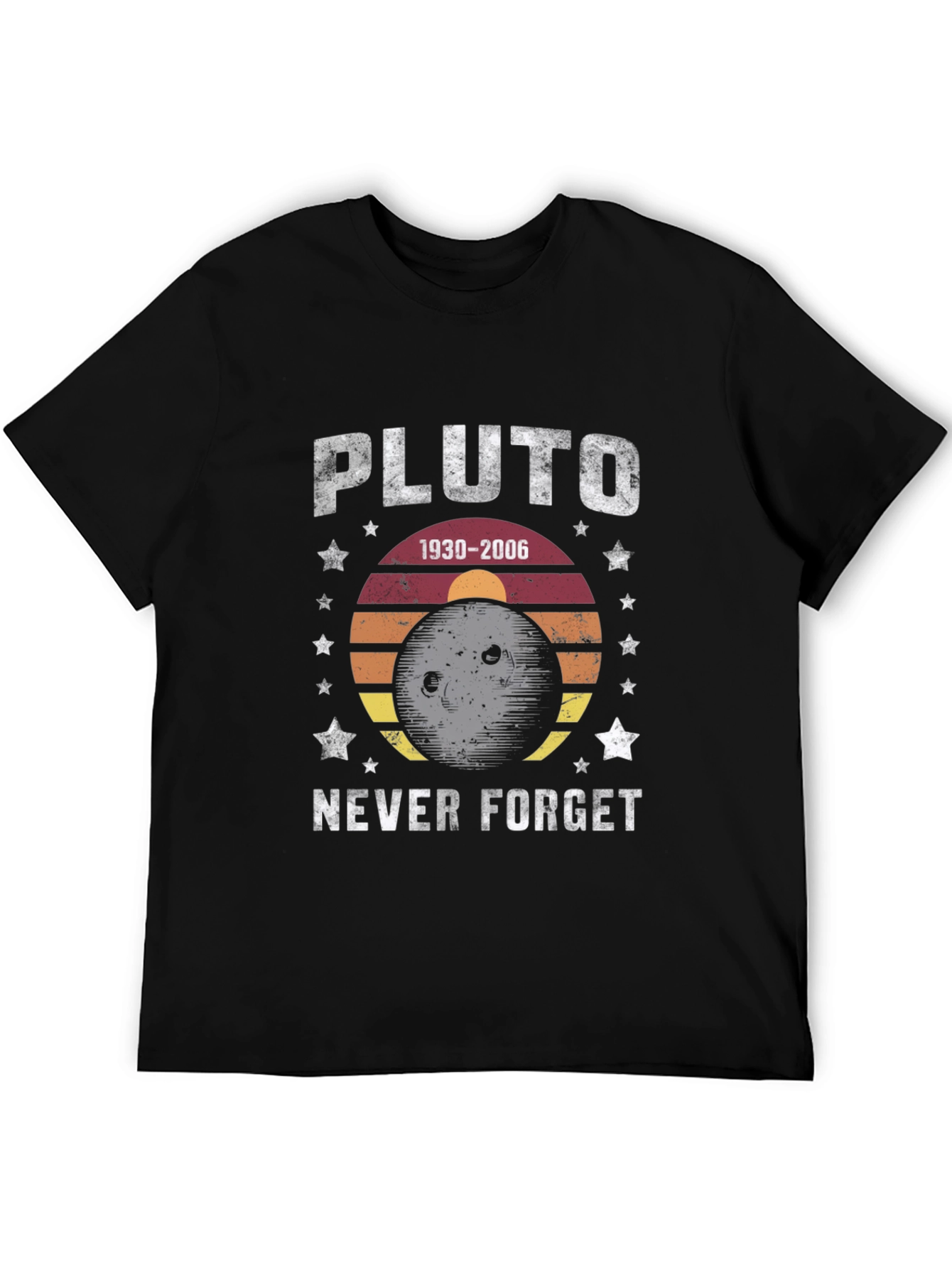 Pluto Never Forget Graphic Tee
